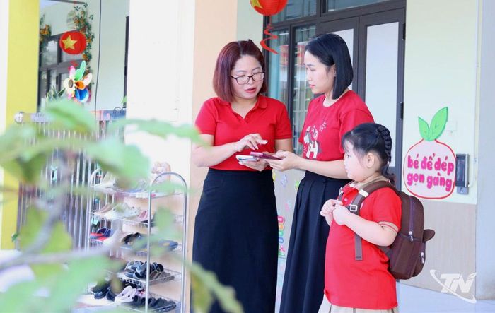 Tammi OA tạo thêm kênh trao đổi giữa nhà trường với gia đình.
