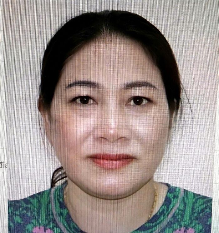 Bị can Phạm Thị Lẫy dùng thủ đoạn “chuyển khoản sai số tài khoản” chiếm đoạt hơn 1,2 tỷ đồng của cửa hàng kinh doanh tạp hóa. (Ảnh: Công an tỉnh Phú Thọ cung cấp).