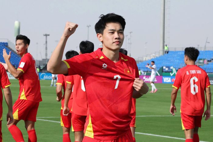 Đình Bắc là nhân tố quan trọng trên hàng công ở tuyển Việt Nam. 