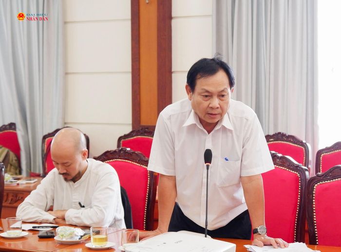 Đại diện Sở Xây dựng TP. Hồ Chí Minh phát biểu. Ảnh: Hoa Lê