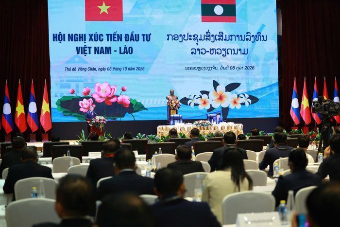 Toàn cảnh Hội nghị Xúc tiến đầu tư và Đối thoại doanh nghiệp Việt Nam - Lào