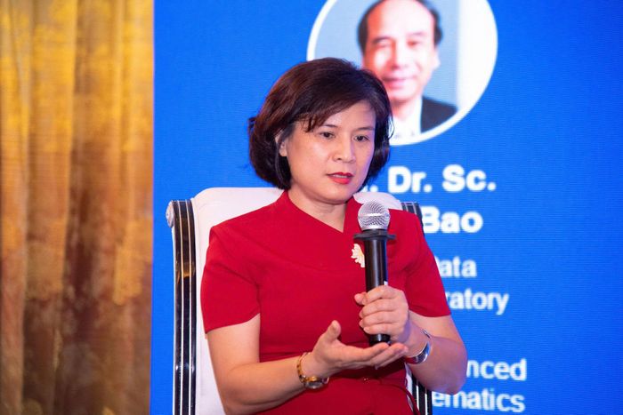 Bà Vũ Thị Tú Anh, Phó Cục trưởng Cục Giáo dục nghề nghiệp và Giáo dục thường xuyên, Bộ GD-ĐT. Ảnh: Xuân Quý