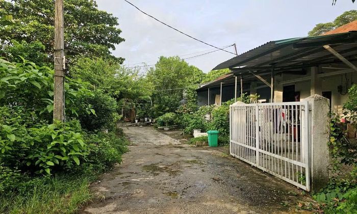 Nhà cửa của người dân sống trong khu di tích lăng Dục Đức xuống cấp, hư hỏng nhưng vẫn không thể sửa chữa kiên cố khiến mỗi mưa bão về, người dân luôn sống trong cảnh âu lo.