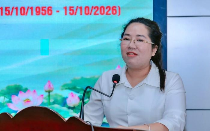 Bà Nguyễn Thị Phương Thúy - Tỉnh ủy viên, Bí thư Đảng ủy xã Kim Liên (Nghệ An). Ảnh: Phạm Linh