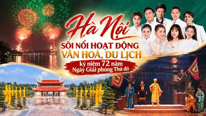 Hà Nội sôi động với chuỗi hoạt động văn hóa, du lịch dịp 10/10. Ảnh: BTC