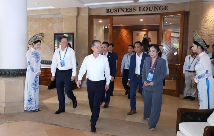 Bí thư Trung ương Đảng, Chánh án TANDTC Nguyễn Văn Quảng kiểm tra công tác chuẩn bị cho Diễn đàn