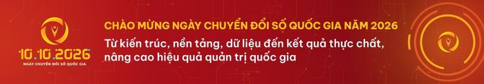Bộ nhận diện Ngày Chuyển đổi số quốc gia 10/10/2026