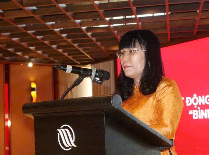 Phó Chủ tịch Thường trực UBND tỉnh Hồ Thị Nguyên tại sự kiện. 