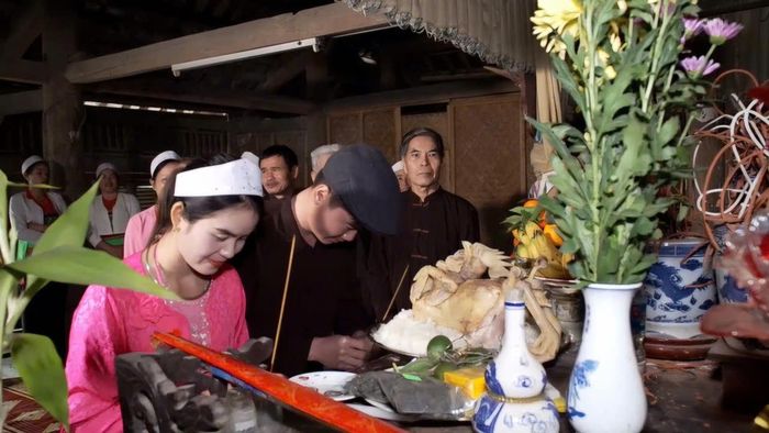 Nghi lễ cưới hỏi truyền thống của người Mường ở Yên Sơn gắn với việc nâng cao nhận thức pháp luật về hôn nhân, gia đình và xây dựng nếp sống văn minh.