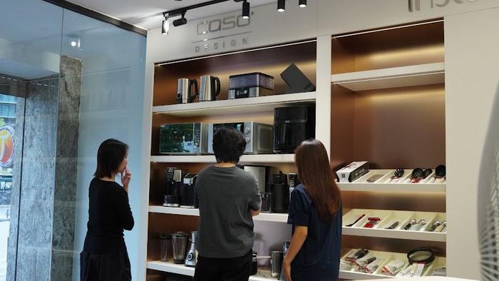Showroom D’haus trưng bày các sản phẩm CASO Design.