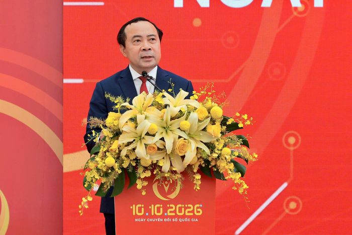 Bộ trưởng Bộ Khoa học và Công nghệ Vũ Hải Quân. Ảnh: L.M