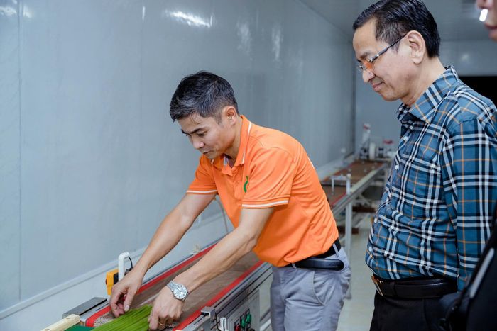 Sản phẩm đã được xuất khẩu sang một số thị trường như Đức, Nhật Bản, Hàn Quốc và được cấp chứng nhận FDA. Ảnh: PV