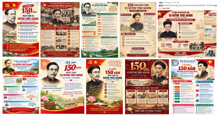 Quá nhiều phiên bản ảnh chân dung của cụ Huỳnh Thúc Kháng khiến công chúng khó phân biệt giữa ảnh gốc và ảnh AI.