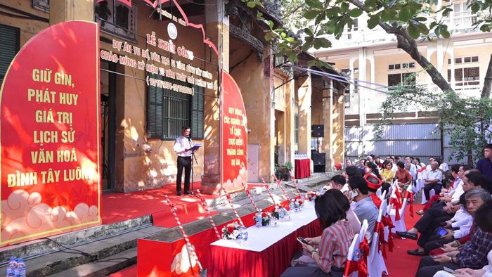 Quang cảnh lễ khởi công dự án. Ảnh: PV