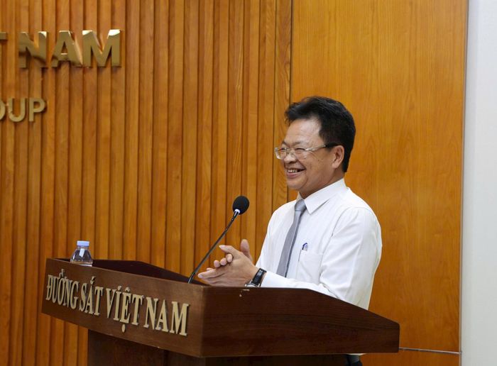 Chủ tịch Hội đồng thành viên VNR Đặng Sỹ Mạnh phát biểu tại sự kiện. Ảnh: VNR
