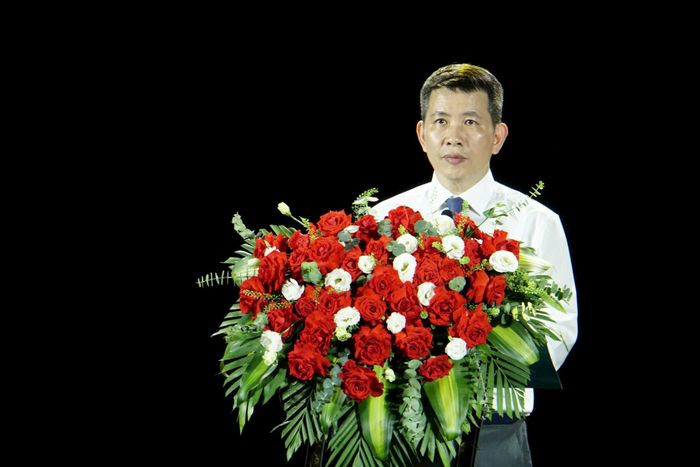 Giám đốc Sở Văn hóa, Thể thao và Du lịch Hà Nội Phạm Tuấn Long phát biểu. Ảnh: Quỳnh Trang