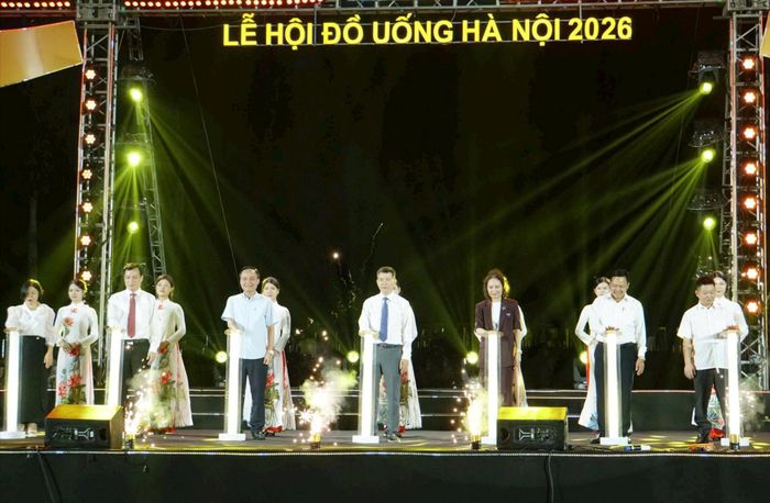 Khai mạc Lễ hội Đồ uống Hà Nội 2026. Ảnh: Quỳnh Trang