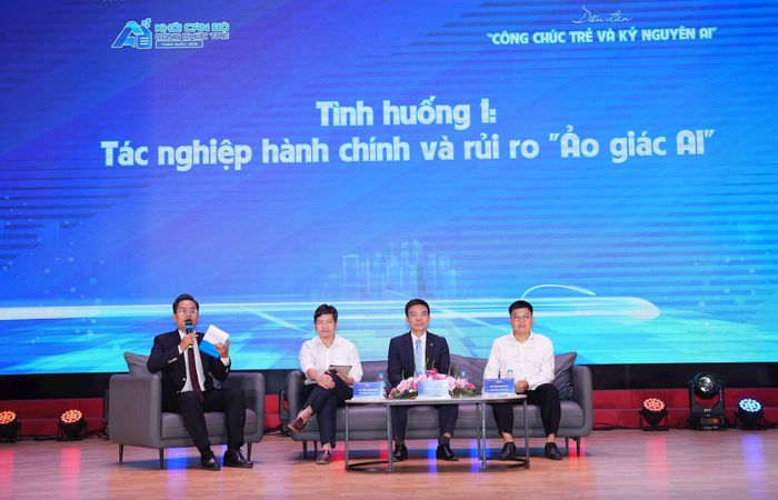 Diễn đàn “Công chức trẻ và kỷ nguyên AI”. Ảnh: Ban tổ chức