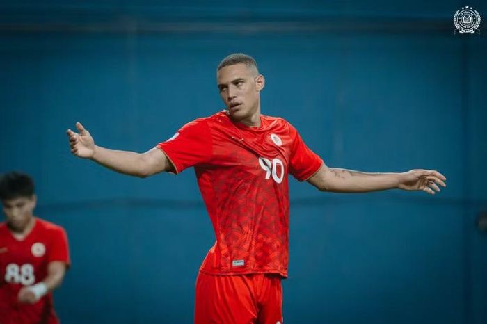 Tiền đạo Brayan Perea (Ảnh: CAHN FC)