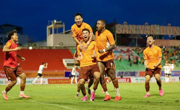  CLB Hoàng Anh Gia Lai giành chiến thắng đầu tiên tại V.League. Ảnh: CLB HAGL. 