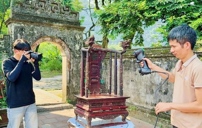 Dự kiến năm 2027 toàn bộ đền Vua Đinh Tiên Hoàng, đền Vua Lê Đại Hành sẽ được quét 3D toàn bộ không gian