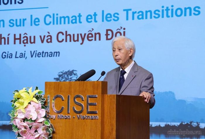 GS. Trần Thanh Vân phát biểu - Ảnh: chinhphu.vn/Gia Huy