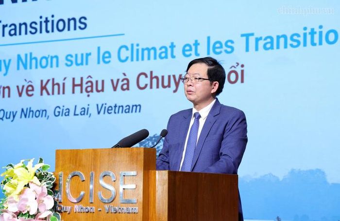 Phó Thủ tướng Hồ Quốc Dũng phát biểu tại chương trình - Ảnh: chinhphu.vn/Gia Huy