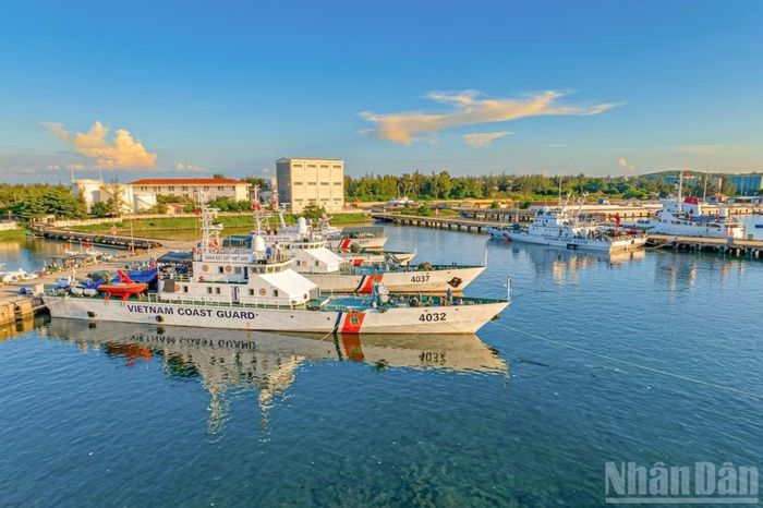 Các tàu thuộc Cảnh sát biển Việt Nam đã sẵn sàng bước vào hội thi, hội thao với quyết tâm cao nhất.