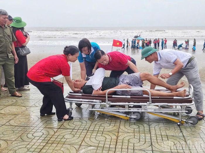 Các hoạt động tại Nghệ An hướng tới việc đưa công tác giảm nhẹ rủi ro thiên tai đến gần hơn với từng hộ gia đình, từng cộng đồng. (Ảnh: Đ.P)
