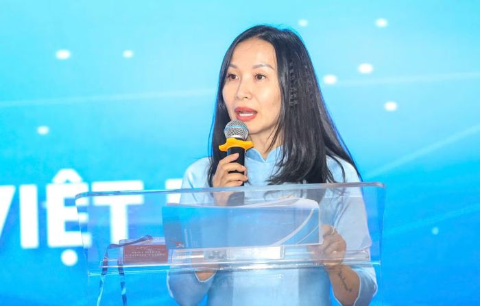 Phó Chủ tịch kiêm Tổng thư ký SFV Trịnh Thị Trang (Ảnh: MG).