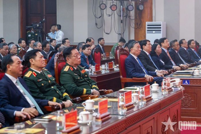  Tổng Bí thư, Chủ tịch nước Tô Lâm và các đại biểu tại buổi lễ.