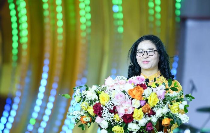 GS. TS Nguyễn Thị Lan - Giám đốc Học viện Nông nghiệp Việt Nam phát biểu tại chương trình.