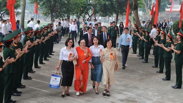Không khí kỷ niệm 65 năm thành lập Trường Đại học Sư phạm Thể dục thể thao Hà Nội.