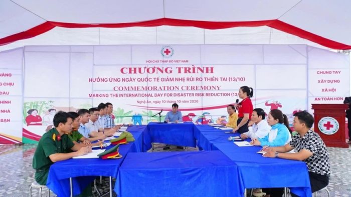 Chương trình hưởng ứng Ngày quốc tế Giảm nhẹ rủi ro thiên tai năm 2026 là dịp nâng cao nhận thức của cộng đồng về phòng ngừa, giảm nhẹ rủi ro thiên tai và tăng cường khả năng chủ động ứng phó ngay từ mỗi gia đình. (Nguồn: Trung ương Hội Chữ thập đỏ Việt Nam)