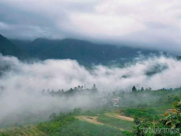 Đó là đường đá cổ Pavie, nối khu vực bản Sàng Mà Pho, xã Sin Suối Hồ, tỉnh Lai Châu với thôn Nhìu Cồ San, xã Dền Sáng, tỉnh Lào Cai.