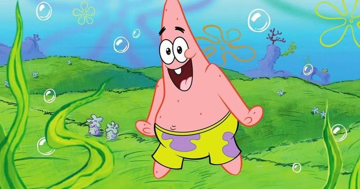 Nhân vật "Patrick sao biển" trong phim hoạt hình SpongeBob SquarePants. Ảnh: GI