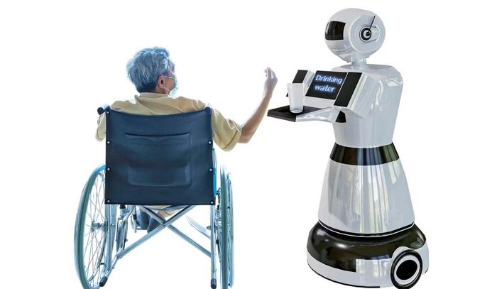 Người ta cho thuê robot hình người để trình diễn, giúp đỡ bệnh nhân, người già…Ảnh: Shutterstock