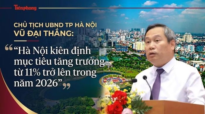 Chủ tịch Hà Nội khẳng định Hà Nội kiên định mục tiêu tăng trưởng 2 con số