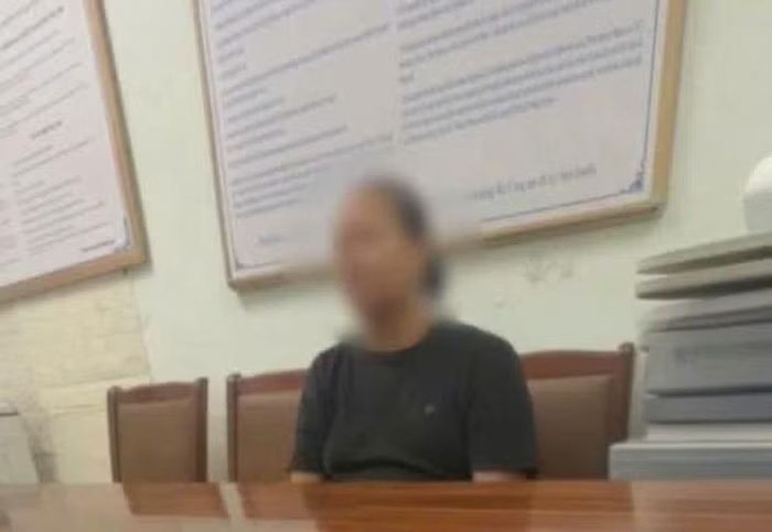 Đối tượng Đ.T.N tại Cơ quan Công an.