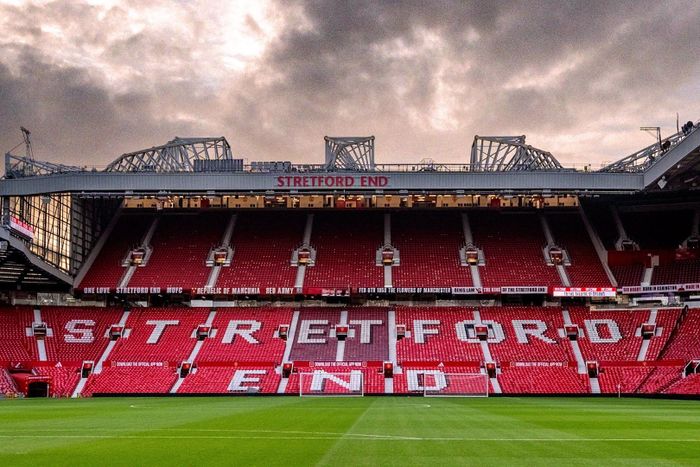 Khán đài phía tây nổi tiếng bậc nhất thế giới của Old Trafford. Ảnh: MUFC