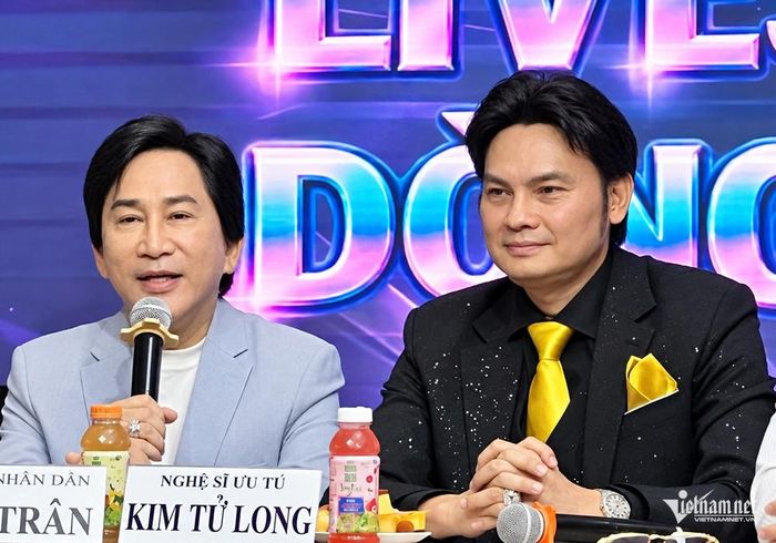 NSƯT Kim Tiểu Long và NSƯT Kim Tử Long chia sẻ tình "thầy - trò".