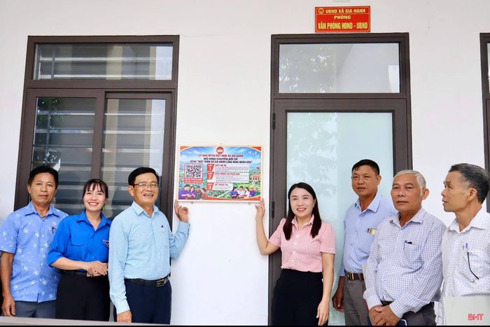 Gia Hanh triển khai mô hình “Mặt trận xã Gia Hanh lắng nghe Nhân dân qua mã QR".