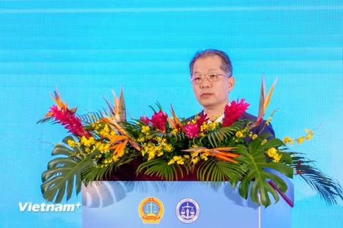 Ông Nguyễn Văn Quảng, Chánh án Tòa án nhân dân tối cao Việt Nam. (Ảnh: Thanh Phong/Vietnam+)