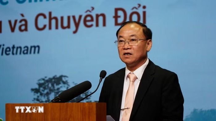 Bí thư Tỉnh ủy Gia Lai Thái Đại Ngọc phát biểu tại chương trình. (Ảnh: Đình Quân/TTXVN)