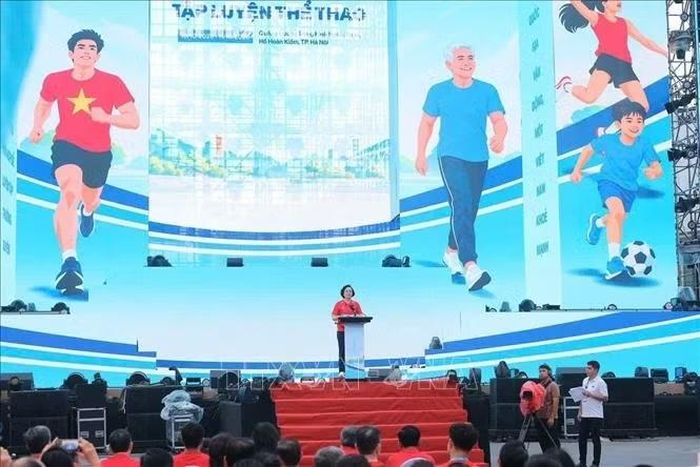 Đồng chí Phạm Thị Thanh Trà, Bí thư Trung ương Đảng, Phó Thủ tướng Chính phủ phát biểu khai mạc.