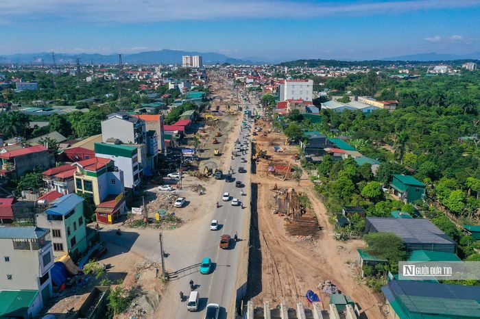 Theo thông tin từ Ban quản lý dự án Đầu tư xây dựng công trình giao thông Thành phố Hà Nội, đến nay toàn bộ 7 phường, xã đã hoàn thành công tác giải phóng mặt bằng, bàn giao đủ 100% diện tích cho dự án.