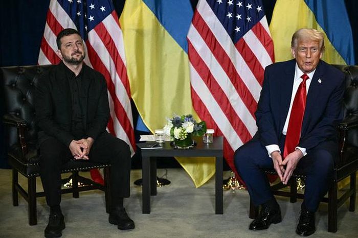 Tổng thống Mỹ Donald Trump và Tổng thống Ukraine Volodymyr Zelensky tại New York, ngày 23/9/2026. Ảnh: CFR