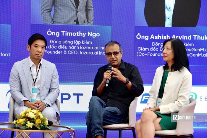 Ông Ashish Arvind Thukral - Đồng sáng lập kiêm Giám đốc điều hành NeuGenM.ai (Ảnh: Việt Anh).