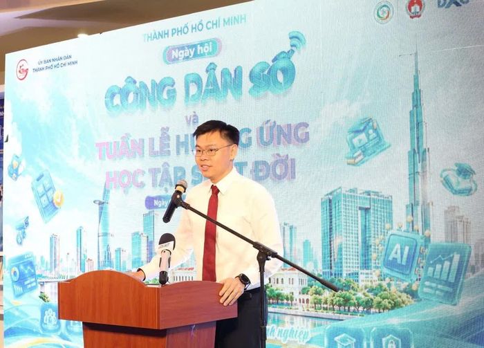 Phó Chủ tịch UBND TP Hồ Chí Minh Trương Minh Huy Vũ.