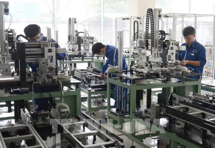Bắc Ninh đặt mục tiêu có hơn 700 doanh nghiệp công nghiệp hỗ trợ vào năm 2030. Ảnh minh họa: TTXVN
